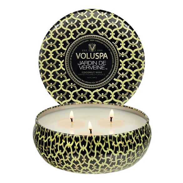 Maison Noir Jardin De Verveine 3 Wick Mini Tin Candle - Świeca , VOLUSPA