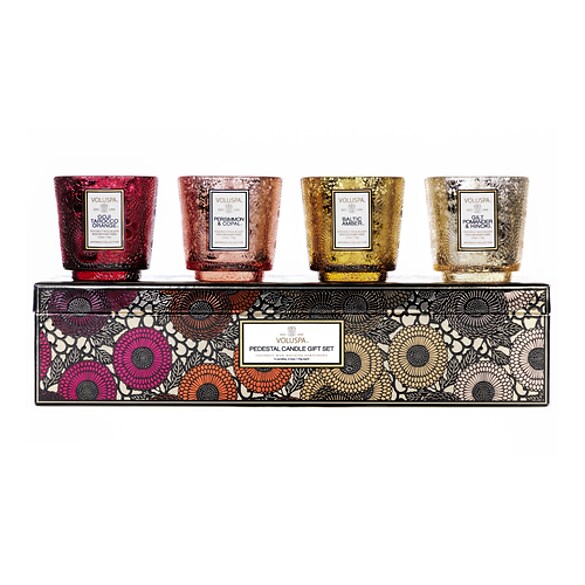 Japonica Warm Tones 4 Candles Set – Sada svíček, VOLUSPA