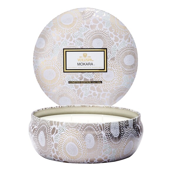 Japonica Mokara 3 Wick Tin Candle - Świeca , VOLUSPA
