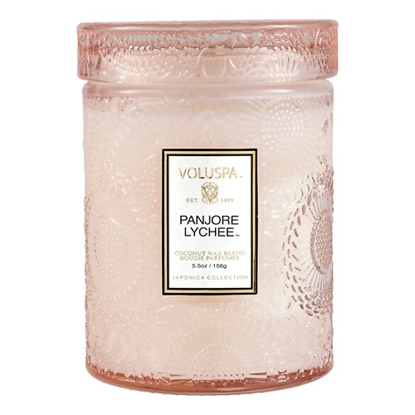 Japonica Panjore Lychee Small Jar Candle - Świeca , VOLUSPA