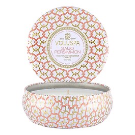 Maison Blanc Saijo Persimmon 3 Wick Tin Candle - Świeca 