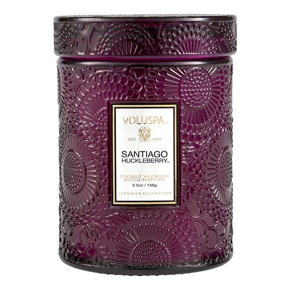 Japonica Santiago Huckleberry Small Jar Candle - Świeca , VOLUSPA