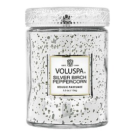 Vermeil Silver Birch Peppercorn Small Jar Candle - Świeca 