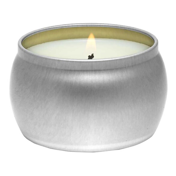 Vermeil Silver Birch Peppercorn Mini Tin Candle - Świeca , VOLUSPA