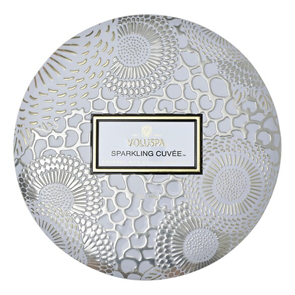 Japonica Sparkling Cuvee 3 Wick Tin Candle - Świeca , VOLUSPA