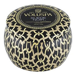 Maison Noir Suede Noir Mini Tin Candle - Świeca 