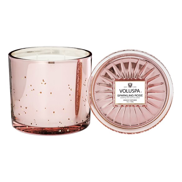 Vermeil Sparkling Rose Grande Maison Candle - Świeca , VOLUSPA