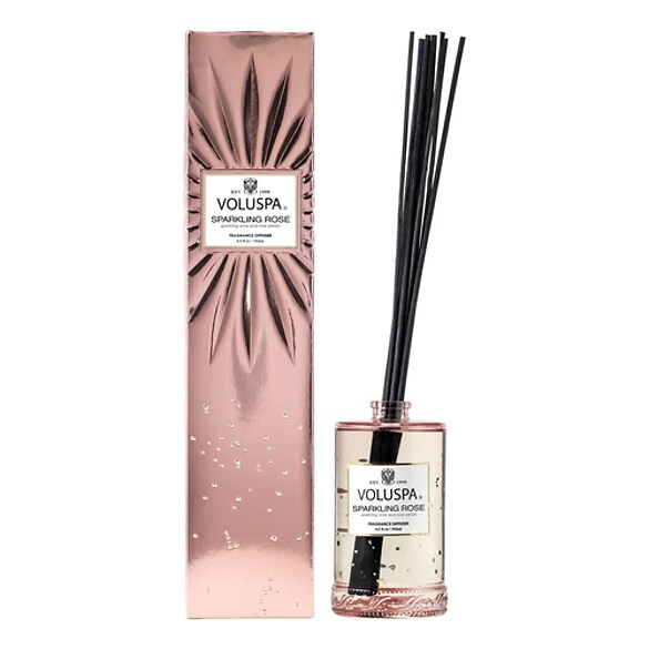 Vermeil Sparkling Rose Diffuser - Dyfuzor, VOLUSPA