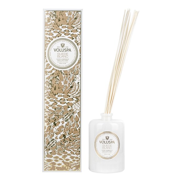 Maison Blanc Suede Blanc Diffuser - Dyfuzor, VOLUSPA