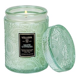 Japonica White Cypress Small Jar Candle - Świeca 