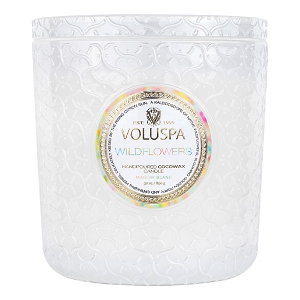 Maison Blanc Wildflowers Luxe Candle - Świeca , VOLUSPA