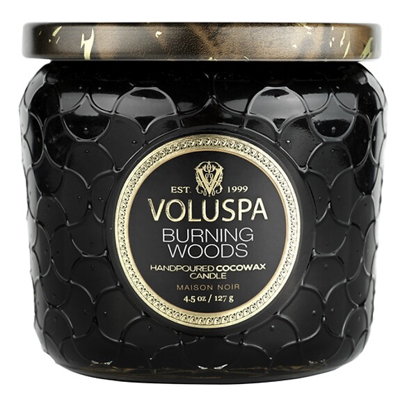 Maison Noir Burning Woods Petite Jar Candle - Świeca , VOLUSPA