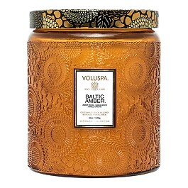 Japonica Baltic Amber Luxe Jar Candle - Świeca