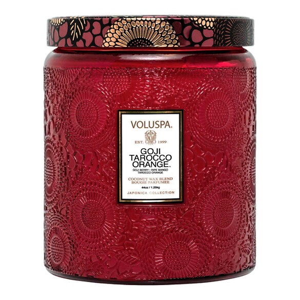 Japonica Goji Tarroco Luxe Jar Candle - Świeca, VOLUSPA