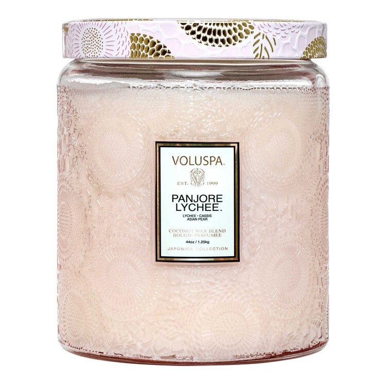 Japonica Panjore Lychee Luxe Jar Candle - Świeca