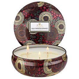Japonica Goji Tarocco Orange 3 Wick Tin Candle - Świeca