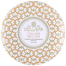 Maison Blanc Italian Bellini 3 Wick Tin Candle - Svíčka