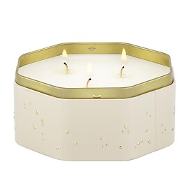 Vermeil Coconut Papaya Octagon Tin Candle - Świeca 