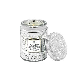 Vermeil Silver Birch Peppercorn Small Jar Candle - Świeca 