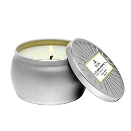 Vermeil Silver Birch Peppercorn Mini Tin Candle - Świeca 