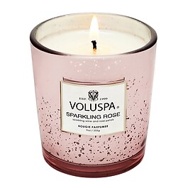 Vermeil Sparkling Rose Classic Candle - Świeca 