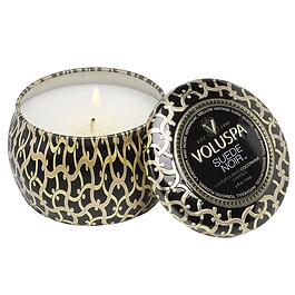 Maison Noir Suede Noir Mini Tin Candle - Świeca 
