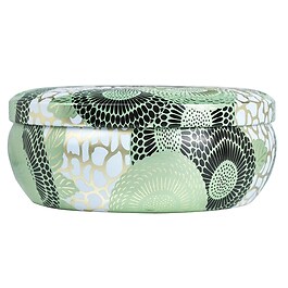 Japonica White Cypress 3 Wick Tin Candle - Świeca 