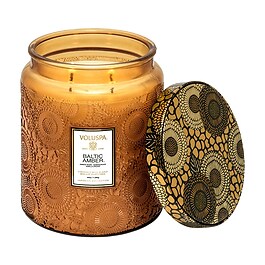 Japonica Baltic Amber Luxe Jar Candle - Świeca