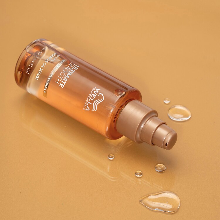 Ultimate Smooth Miracle Oil Serum för torrt, livlöst eller frissigt hår