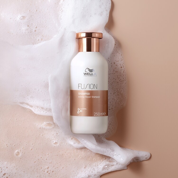 Fusion - Champú reparador intenso para cabello dañado y debilitado