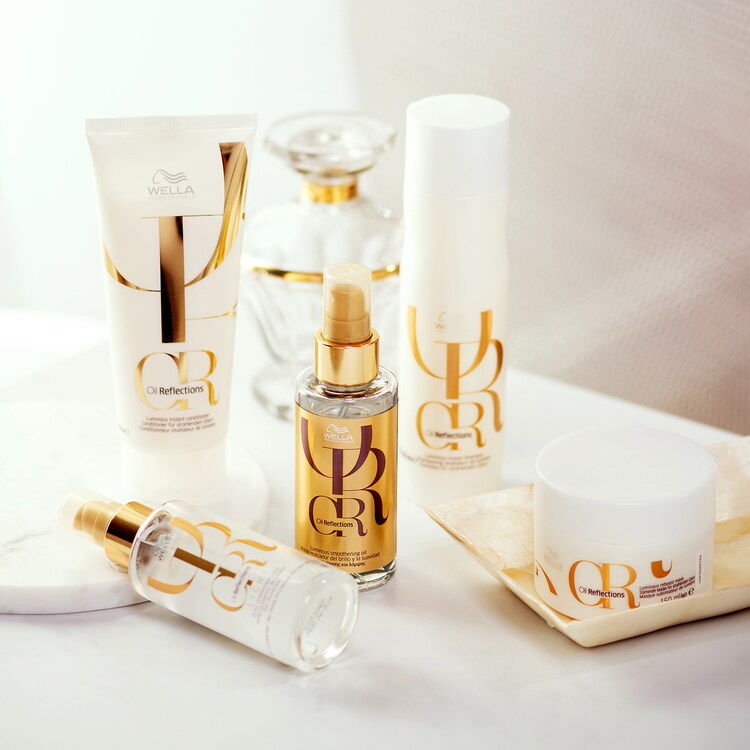 Oil Reflections - Light luminous reflective oil