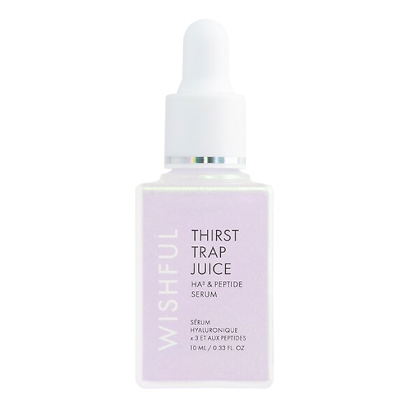Thirst Trap Juice HA3 & Peptide Serum Travel Size - Mini serum hidratant, Wishful
