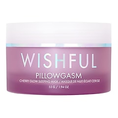 Pillowgasm Cherry Glow Sleep Mask - Masca pentru ten de noapte, Wishful