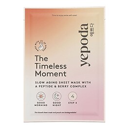 The Timeless Moment – Masque en tissu anti-âge avec des peptides