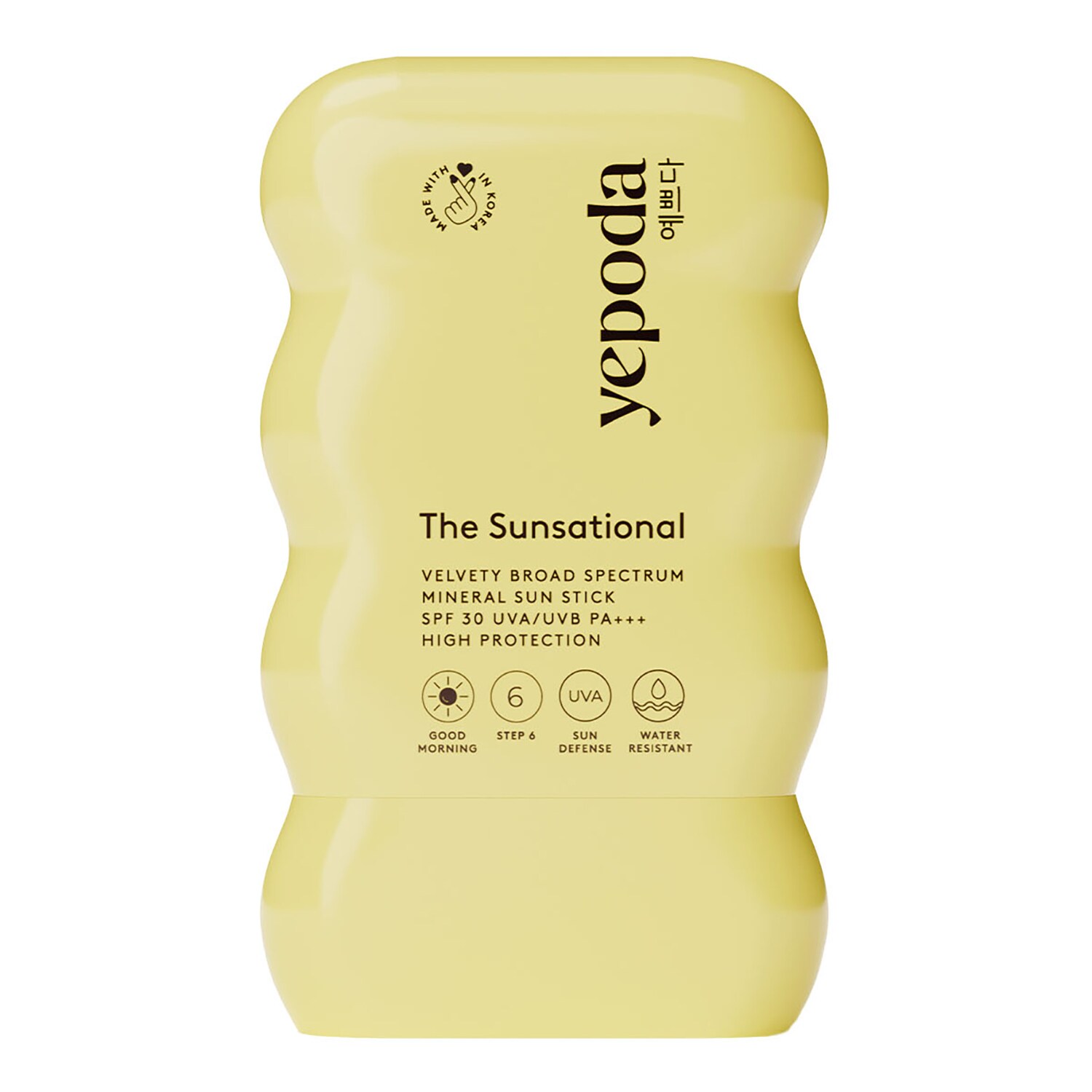 YEPODA - The Sunsational – Minerální opalovací tyčinka s UVA/UVB SPF 30 PA+++