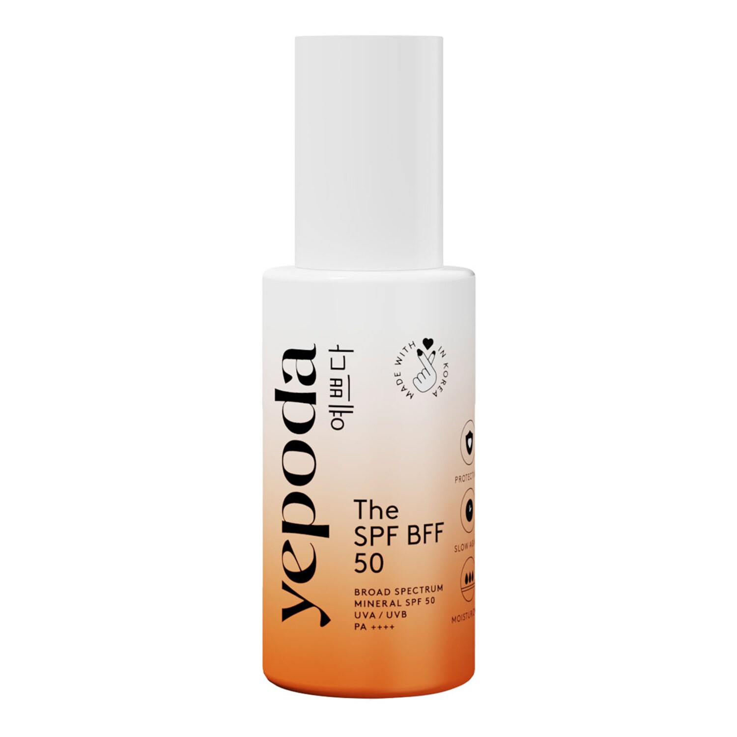 YEPODA - The SPF BFF (50) – Tónovaný minerální opalovací krém UVA/UVB SPF 50 PA+++