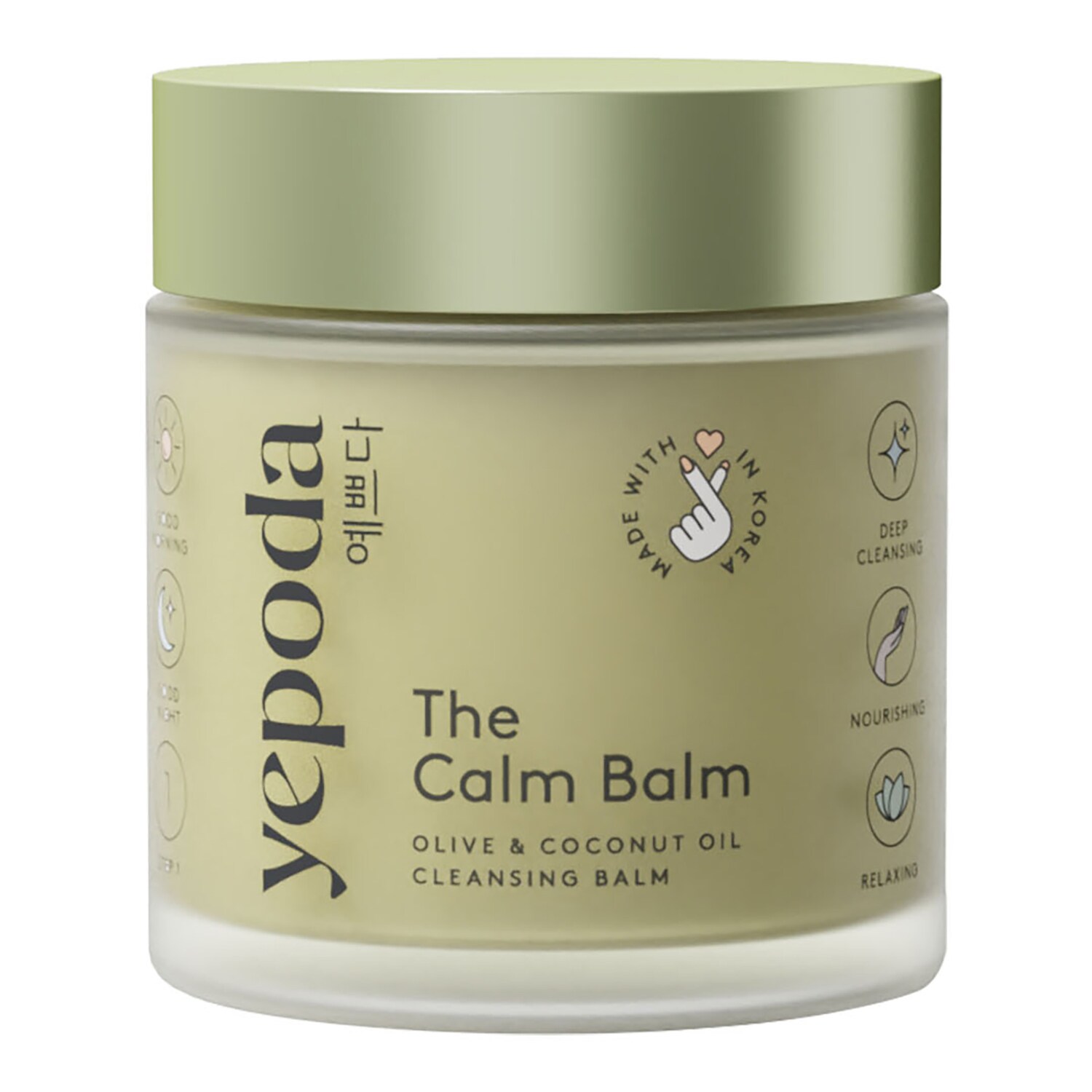YEPODA - The Calm Balm – Jemný čisticí a odličovací balzám s olivovým a kokosovým olejem
