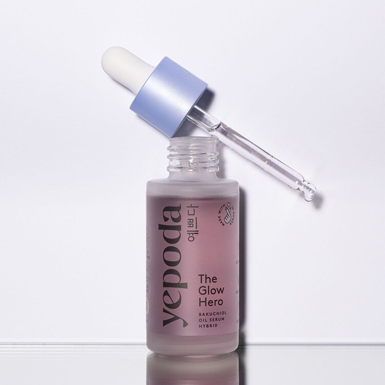 The Glow Hero - Hybridverkande oljeserum med bakuchiol