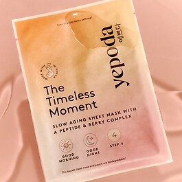 The Timeless Moment – Masque en tissu anti-âge avec des peptides