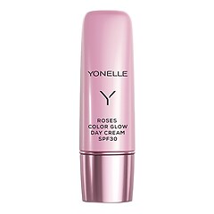 Rozświetlający Krem Color Glow Na Dzień Z SPF 30 - krem przeciwzmarszczkowy, YONELLE