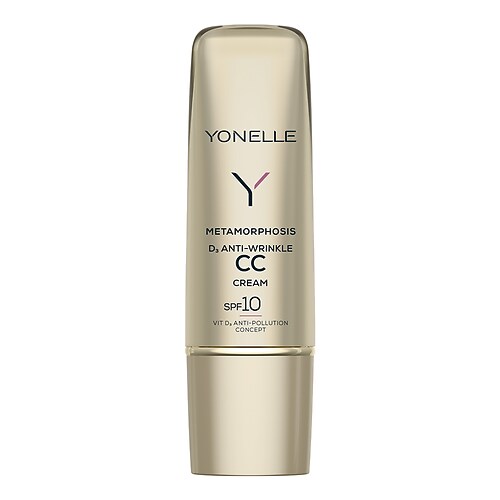 Yonelle - Przeciwzmarszczkowy Krem Cc Spf 10 - Krem Przeciwzmarszczkowy Na Dzień Spf - Metamorphosis Krem Cc Spf 10 Nr 2 - Dla Kobiet