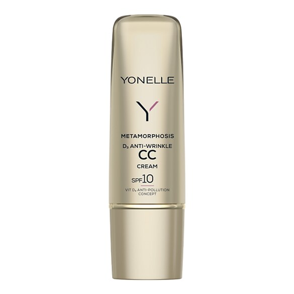 D3 Anti-Wrinkle Cc Cream Spf10 - Protivráskový Denní Krém Spf, YONELLE