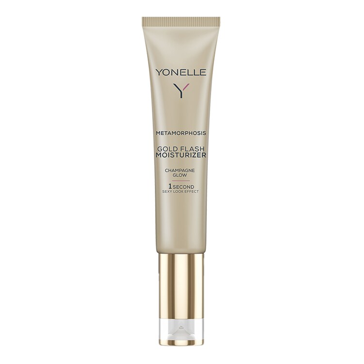 Rozświetlający Nawilżacz Ze Złotymi Drobinkami - rozświetlacz