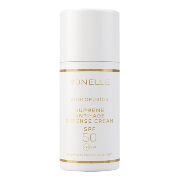 Krem Supreme SPF 50 Z Przeciwzmarszczkową Tarczą Ochronną  - krem na dzień z SPF, YONELLE