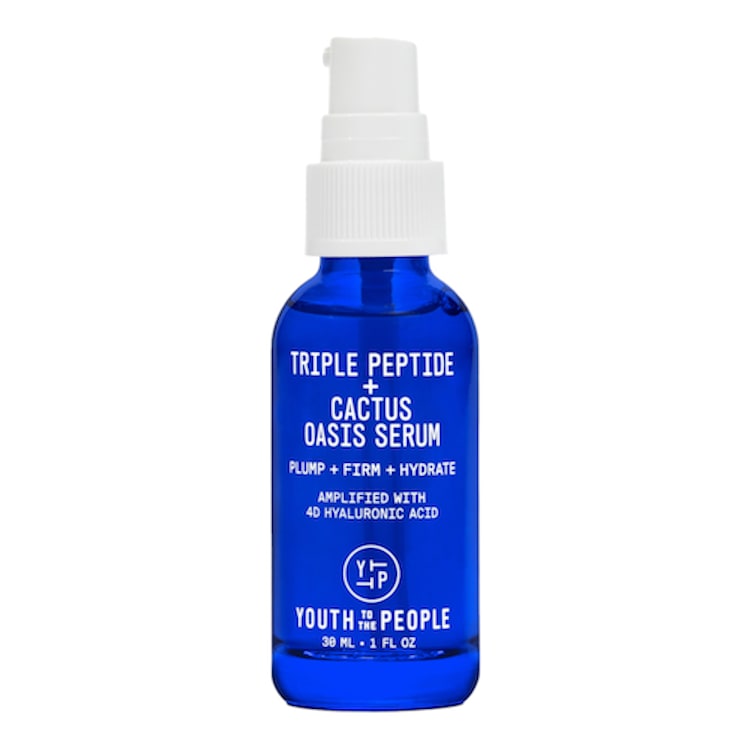 Triple Peptide + Cactus Oasis Serum - Sérum visage et cou hydratant