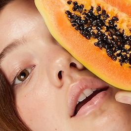 Superfruit Giver glød + eksfoliere - Papaya + C-vitamin