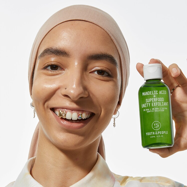 Mandelic Acid + Superfood Unity Exfoliant – Tonik złuszczający do twarzy