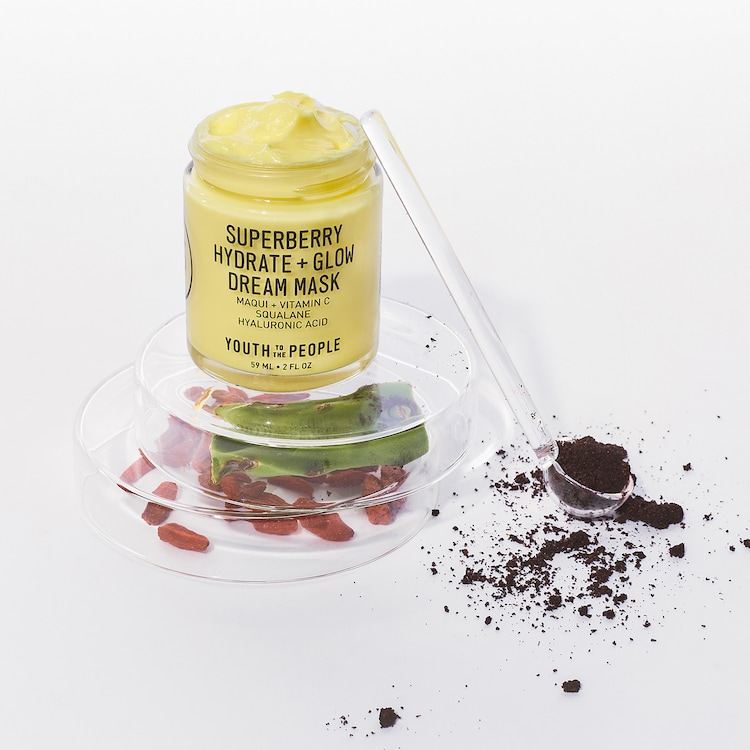 SUPERBERRY HYDRATE + GLOW DREAM MASK - Máscara de noite