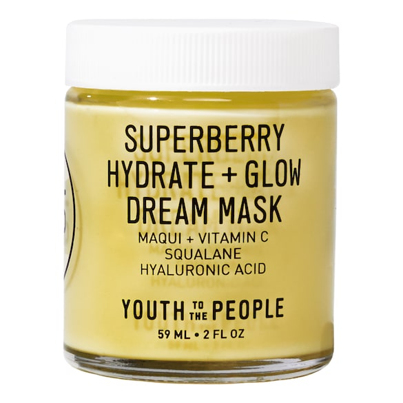superberry hydrate + glow dream mask - masque de nuit