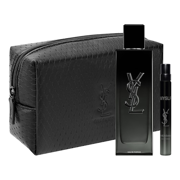 Cofre de Navidad MYSLF - Eau de Parfum 100 ml, Tamaño Viaje 10 ml y Neceser, Yves Saint Laurent